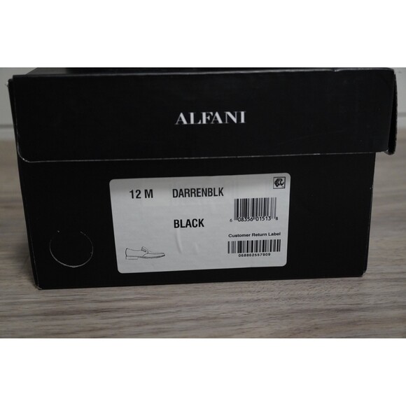 Alfani Darren Loafers Slip On Black Mens Size 12 - Picture 3 of 12